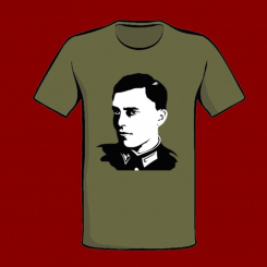 T- Shirt Stauffenberg Konterfei M