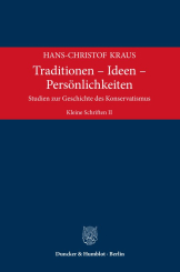 Traditionen  Ideen  Persönlichkeiten 