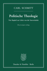 Politische Theologie. 