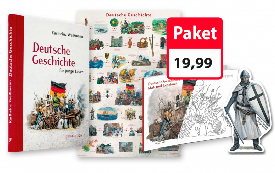 Paket Deutsche Geschichte für junge Leser 