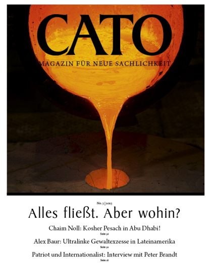CATO 03/23 - Alles fließt. Aber wohin? 