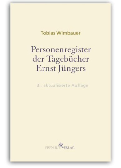 Personenregister der Tagebücher Ernst Jüngers 