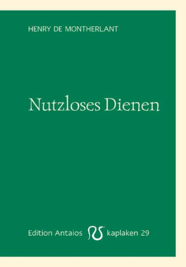 Nutzloses Dienen 