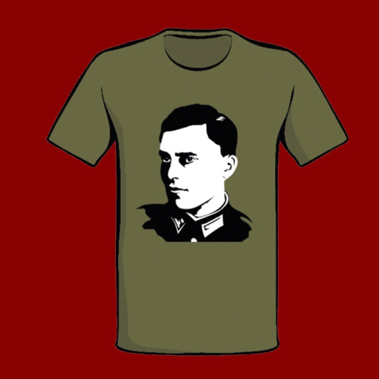 T- Shirt Stauffenberg Konterfei 