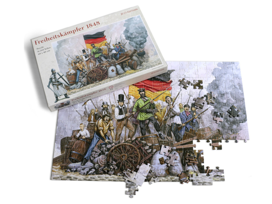 JF-Puzzle Motiv Freiheitskämpfer 60 x 40 cm 