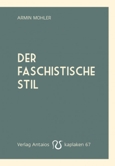 Der faschistische Stil 