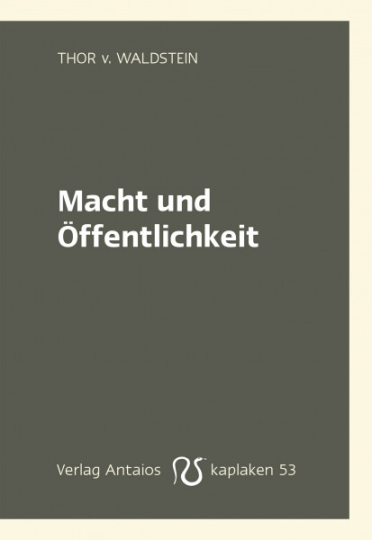 Macht und Öffentlichkeit 